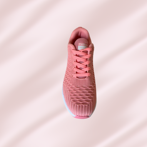 Roze lichtgewicht dames sneakers