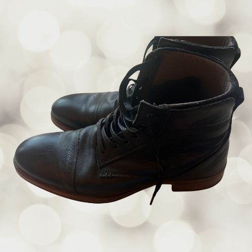 Leren heren schoenen - Maat 44