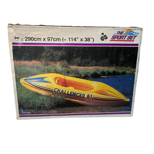 Opblaas kajak Intex Challenger K1