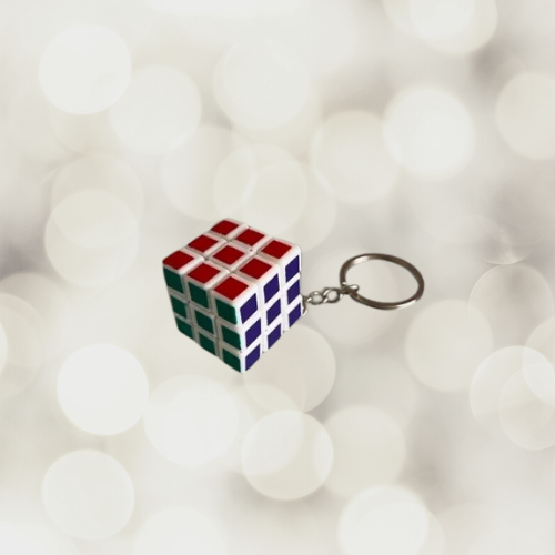 Sleutelhanger - Kubus