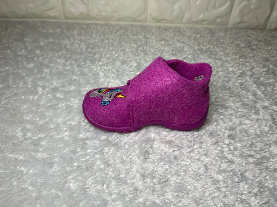 Mädchen Slipper Filz - Rechts 21