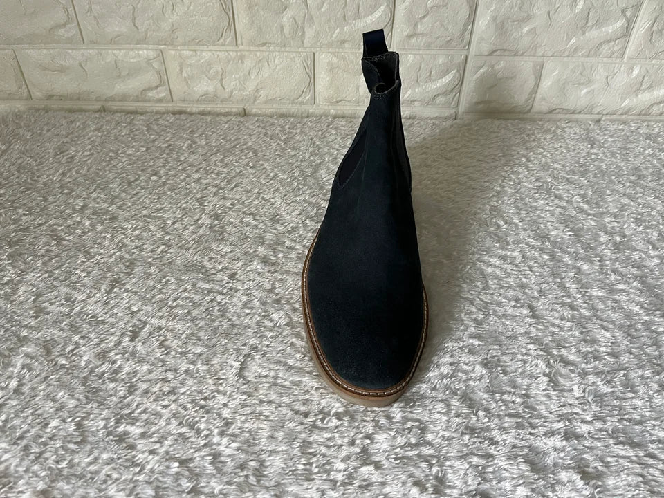 Herrenschuh Stone V blau helle Sohle - Rechts 42