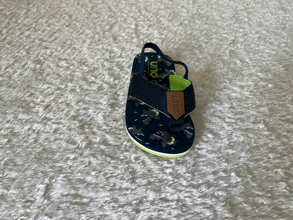 Jungen Pantoffel Uno mit Riemen - Rechts 25