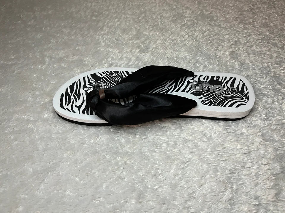 Slipper mit Stoff - Rechts 37