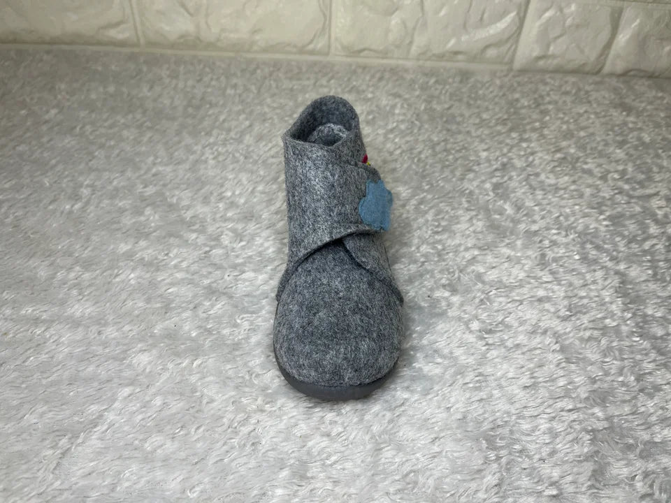 Mädchen Slipper Filz - Links 23