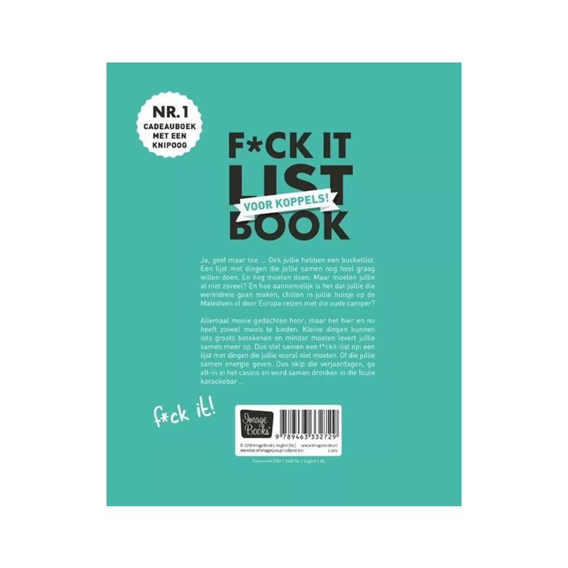 F*ck it list book - voor koppels