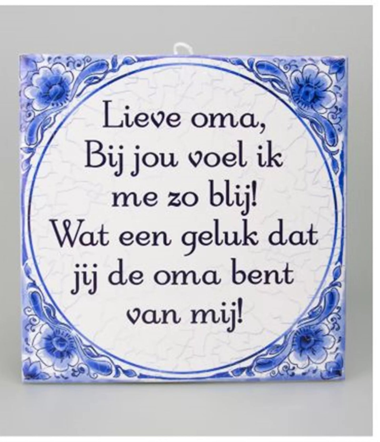 Delfter Blaue Fliese - Lustige Texte