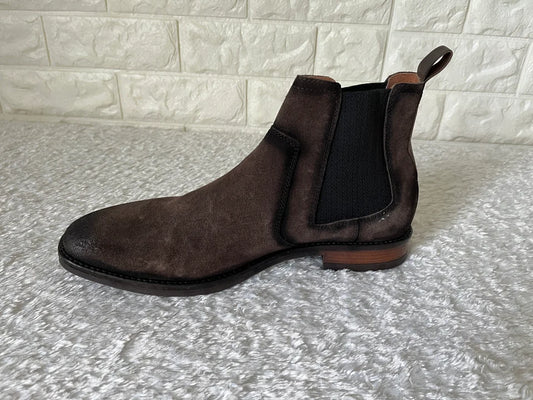 Heren Schoen Stone V suede cowboy - Rechts 42
