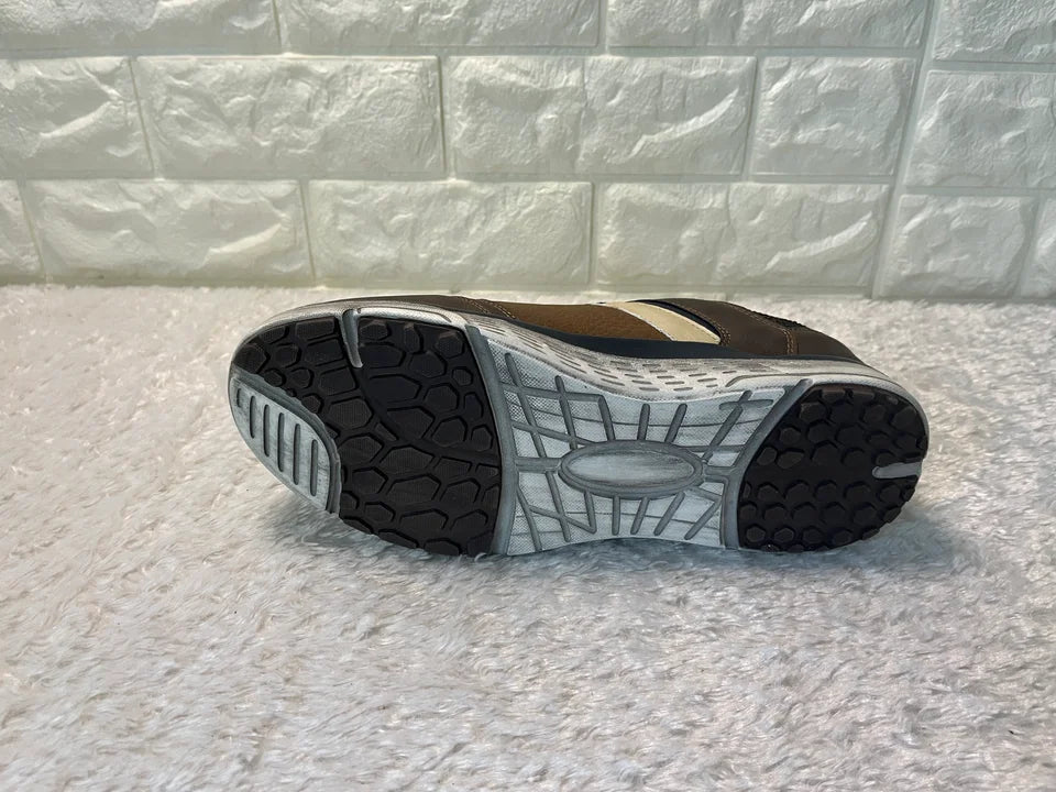Easy Go Sneaker - Right 41 Lederoptik Braun
