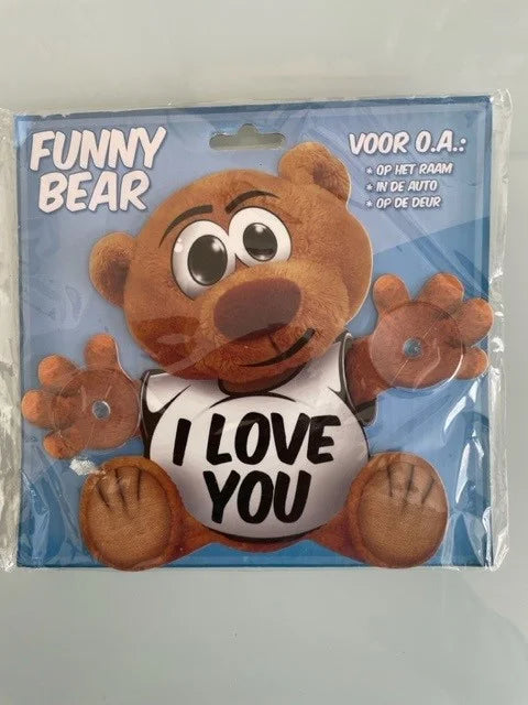 Beren hangbordje Miko Funny bear