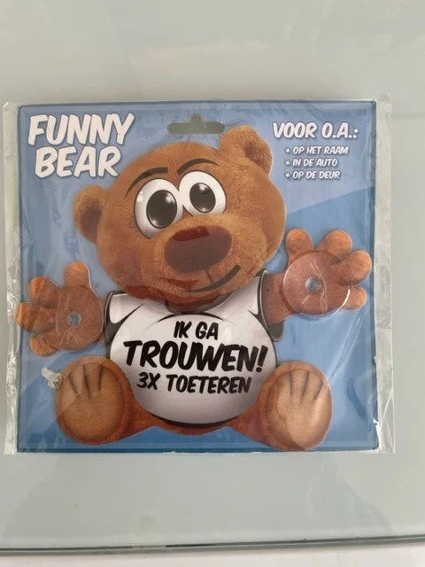 Bär Hängeschild Miko Lustiger Bär