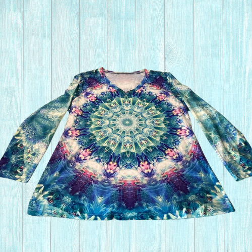 Langarm T-Shirt - Blumenblume