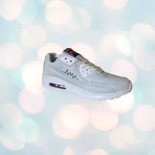 Weiße Turnschuhe
