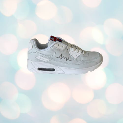 Weiße Turnschuhe