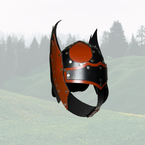 Vintage mittelalterliche Helme