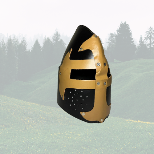 Vintage mittelalterliche Helme