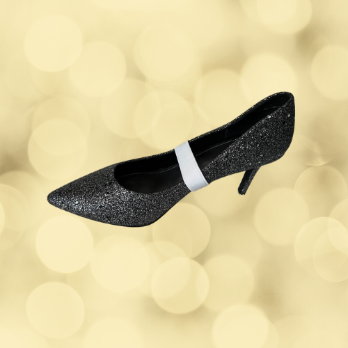 Elastischer Riemen für High Heels und Loafer