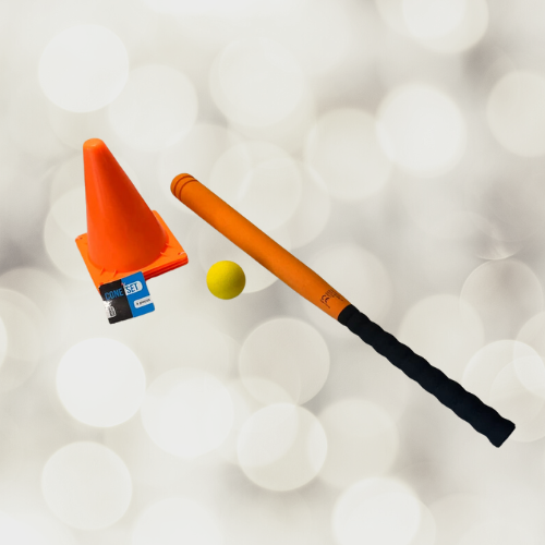 Spielset Schläger, Ball und Spielfiguren
