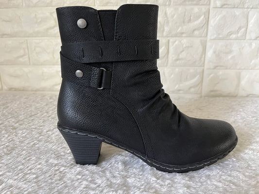Sylvine schwarzer Stiefel - Rechts 37