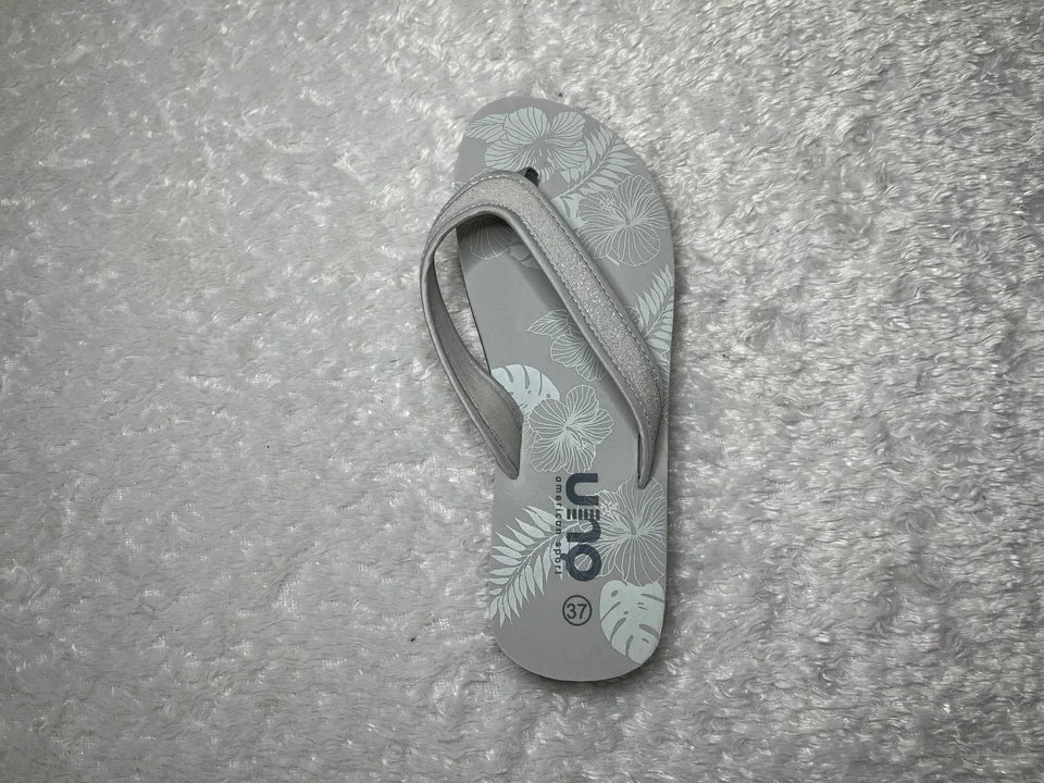 Slipper Uno Glitzerriemen - Rechts 37