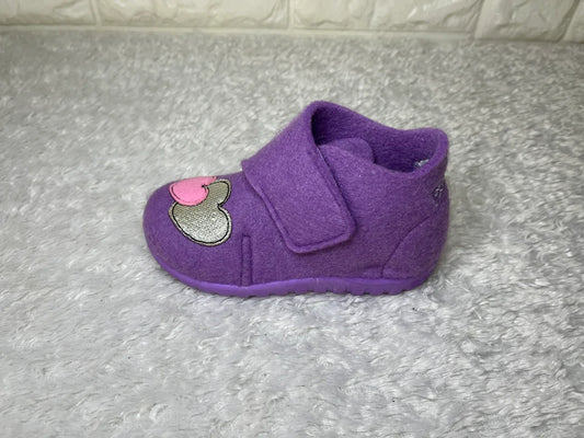 Mädchen Slipper Filz - Links 23