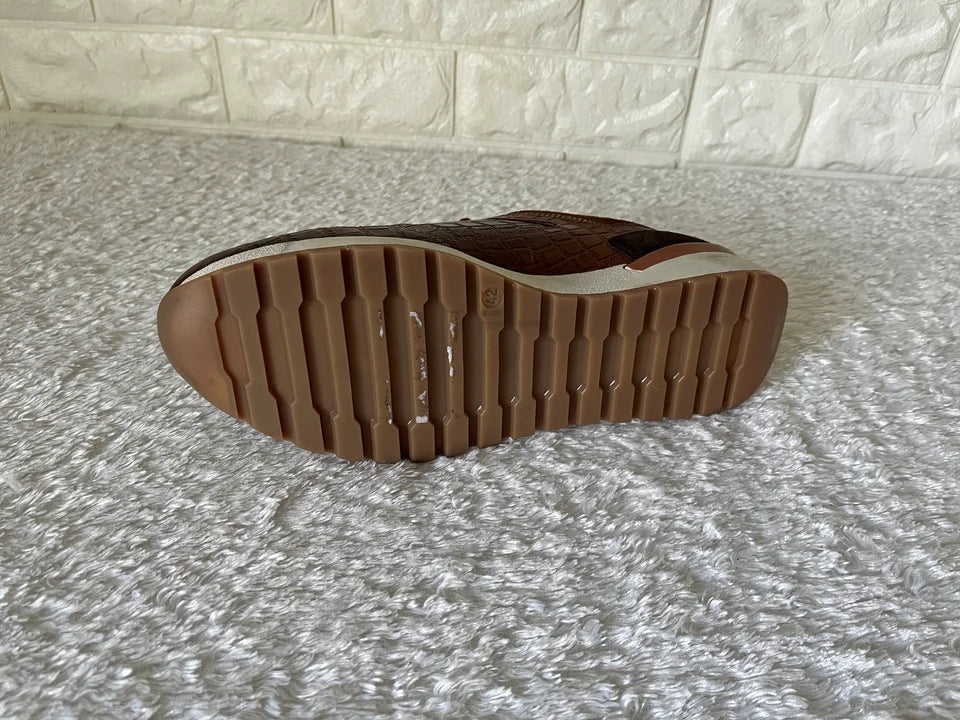 Herrenschuh Stone V Krokodil Freizeit - Rechts 42