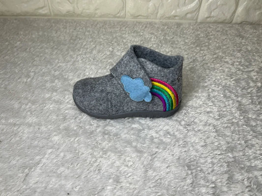 Mädchen Slipper Filz - Links 23