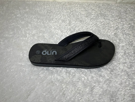 Slipper Uno Glitzerriemen - Rechts 37