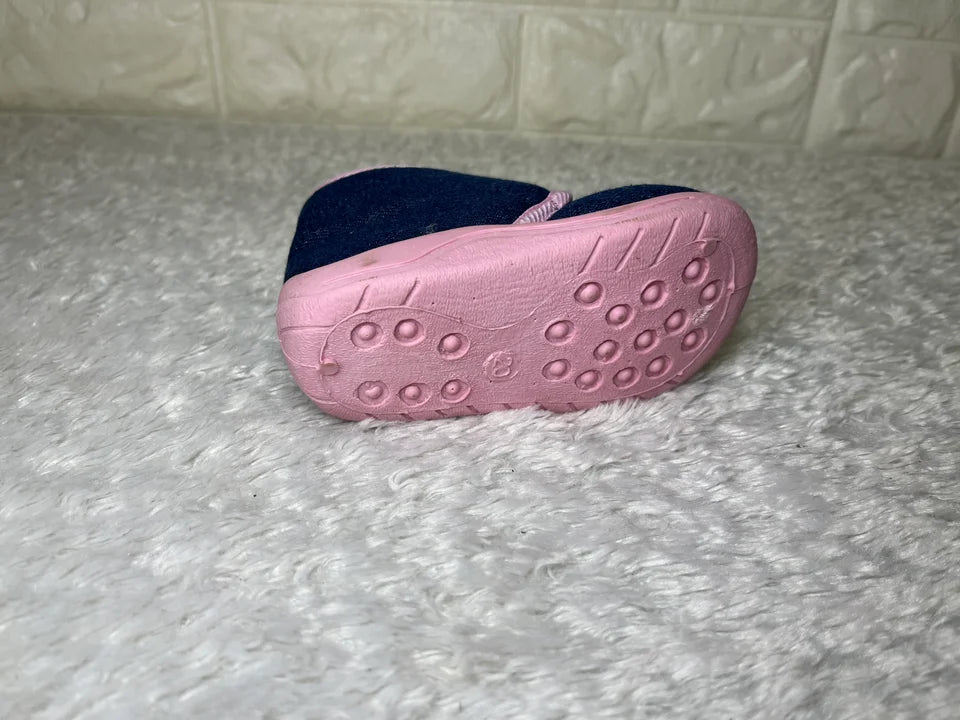 Slipper Mädchen harte Sohle - Links 20