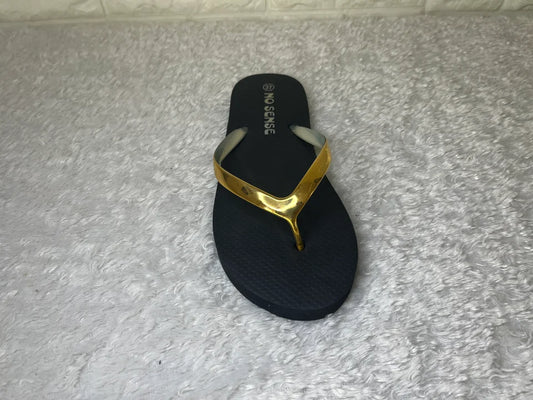 Slipper Gold Strap - Rechts 37