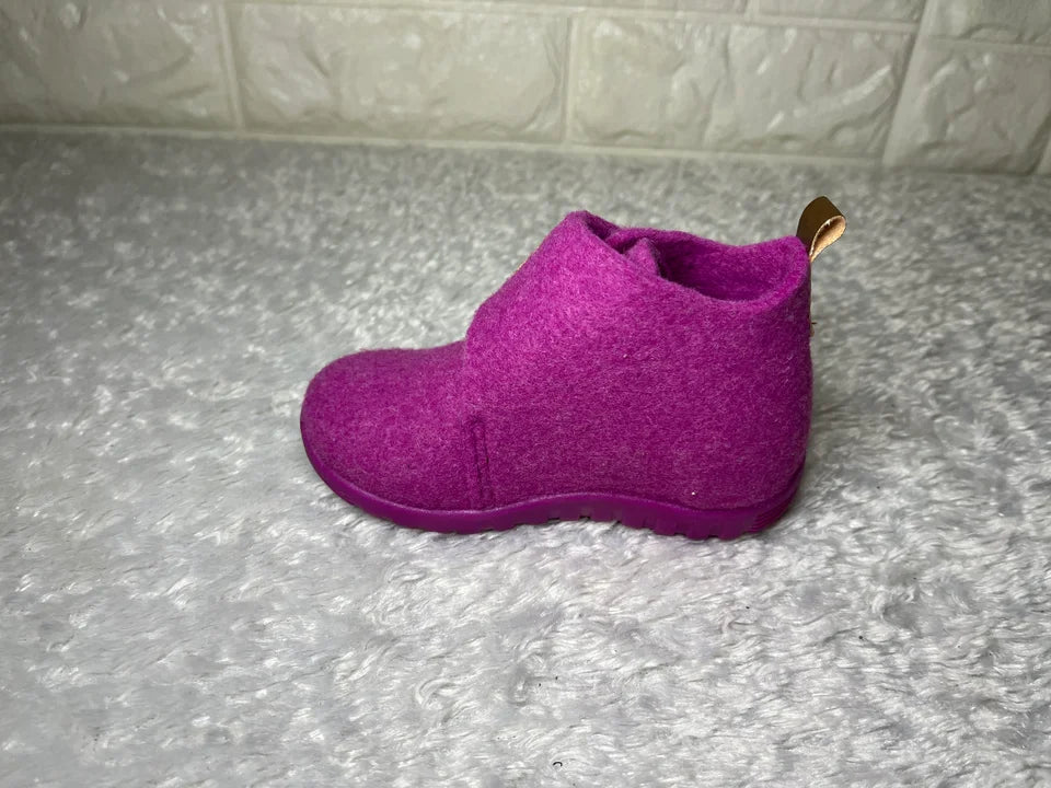Mädchen Slipper Filz - Rechts 21