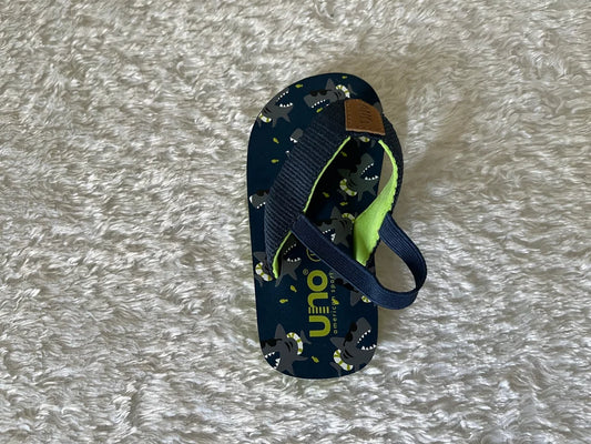 Jungen Pantoffel Uno mit Riemen