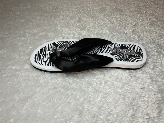 Slipper mit Stoff - Rechts 37