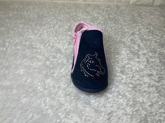 Slipper Mädchen harte Sohle - Rechts 21