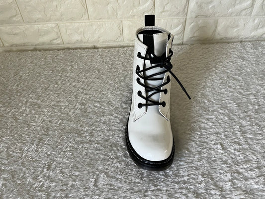 Sylvine weiße Mädchenstiefel - Rechts 37