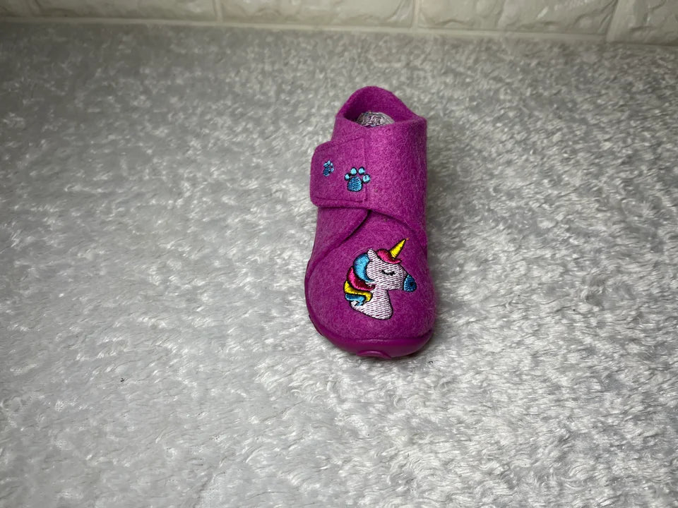 Mädchen Slipper Filz - Rechts 21