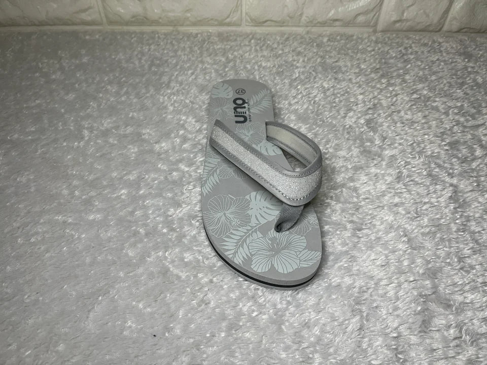 Slipper Uno Glitzerriemen - Rechts 37