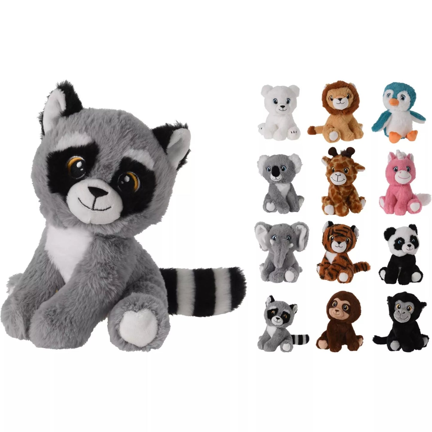 Pluche knuffel - wilde dieren - Tender Toys