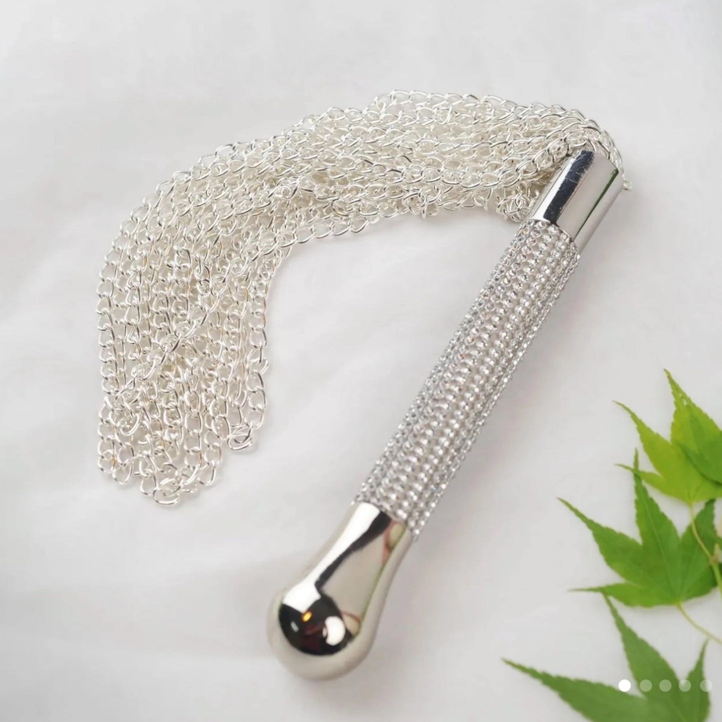 Diamantpeitsche mit Metallhaaren