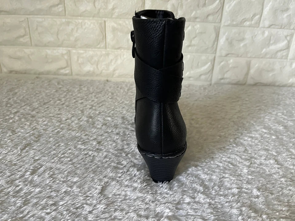 Sylvine schwarzer Stiefel - Rechts 37