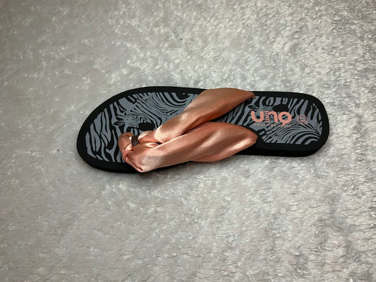 Slipper mit Stoff - Rechts 37