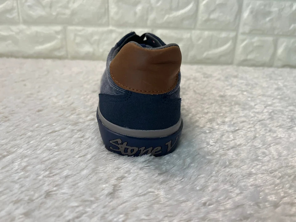 Stone V Low Sneaker Jeansstoff - Links 41