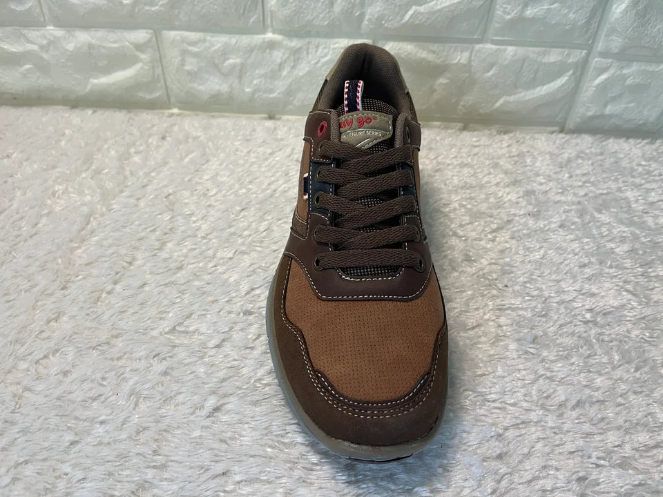 Easy Go Sneaker - Rechts 41 Hellbraun