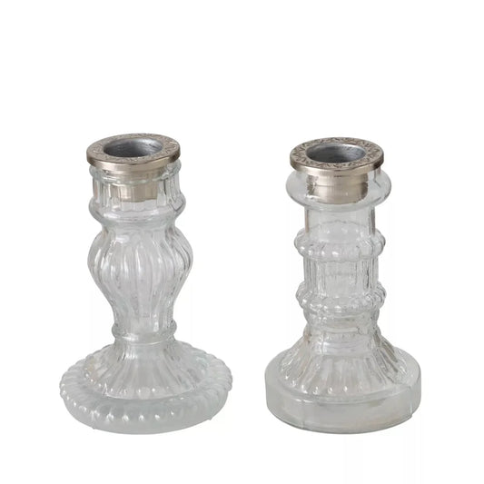 Kerzenhalter aus Glas