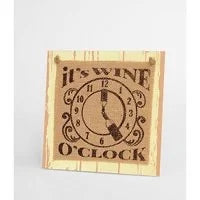 Holzschild mit lustigem Text