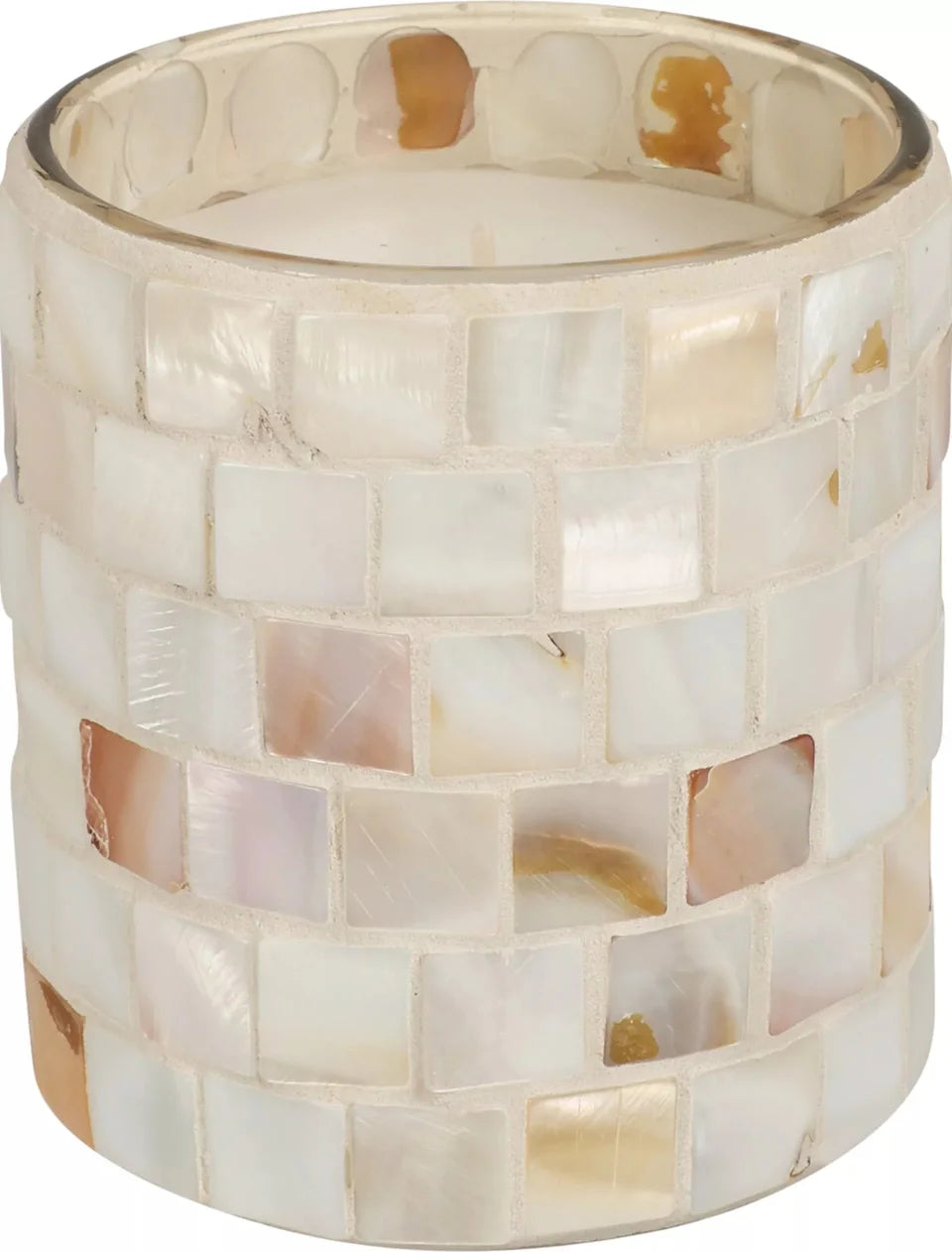 Geurkaars in glas - Mozaiëk