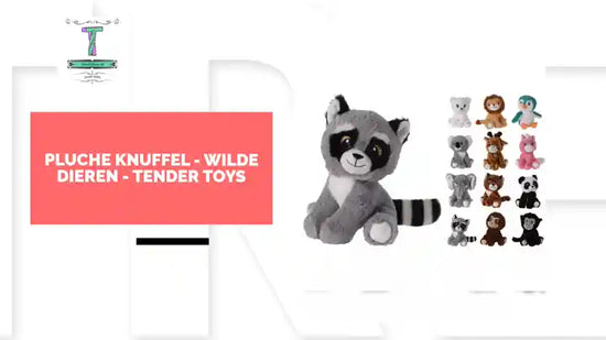 Pluche knuffel - wilde dieren - Tender Toys by@Outfy
